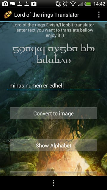 Elvish translator &amp; share截图5