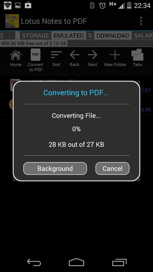 Lotus Notes to PDF Conve...截图1