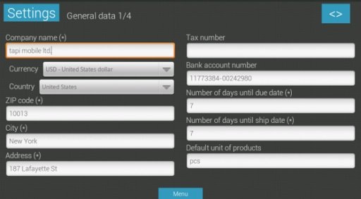 tapi crm &amp; invoice截图2