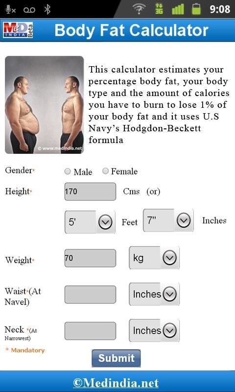身体脂肪计截图3