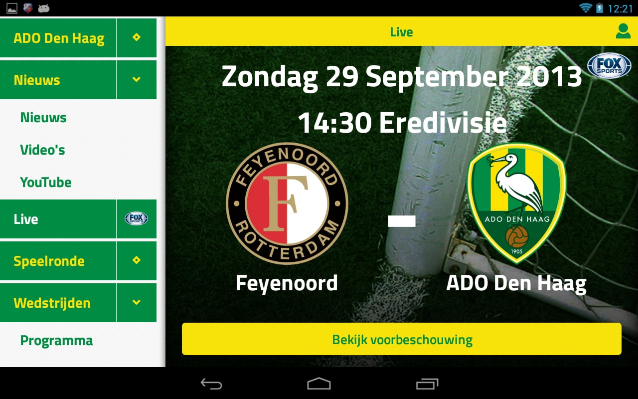 ADO DEN HAAG LIVE截图2