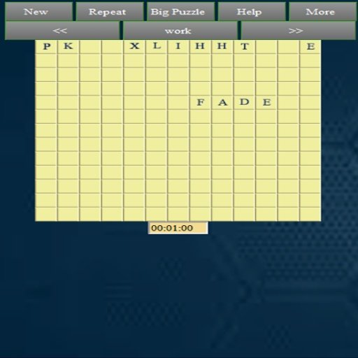 XWord-Free Word Puzzle Game截图1