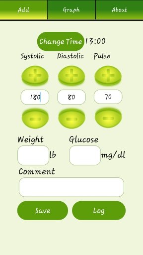 Blood Pressure(BP) Log Diary截图4