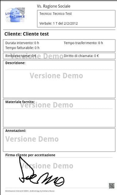 Bollettazione Interventi DEMO截图5