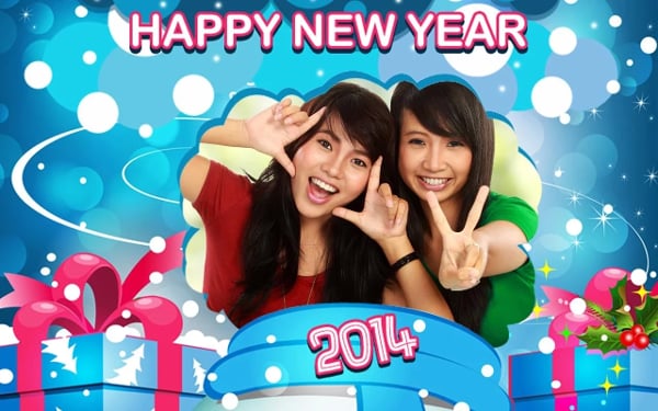 New Year frames free截图1