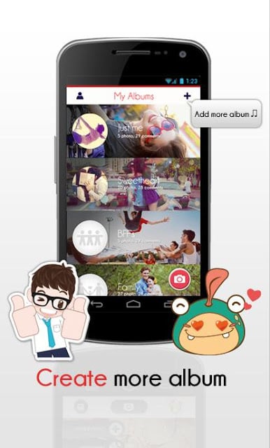 Seconds Fast Photo Group Chat截图4