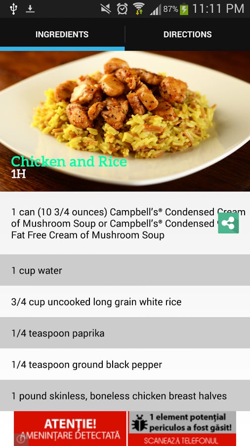 Chicken &amp; Rice Recipes截图2