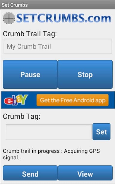 SetCrumbs - Free Anonymous GPS截图3