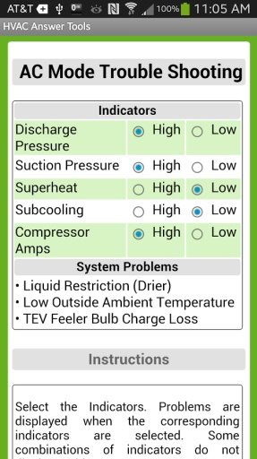 HVAC Answer Tools截图3