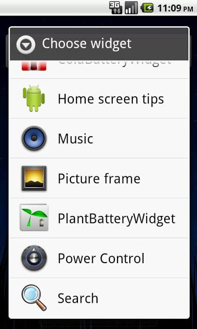 Plant Battery Widget截图2