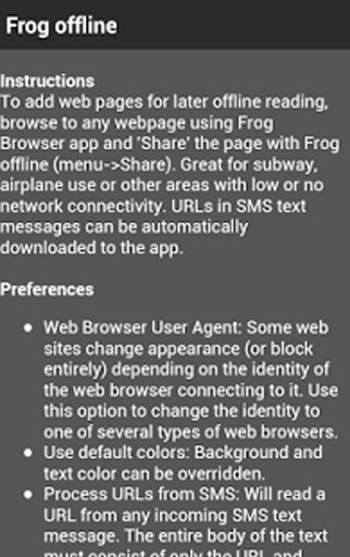 Frog Browser offline截图1