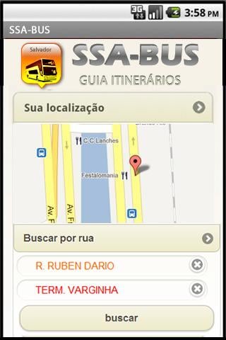 SSA-BUS linhas Salvador Demo截图2