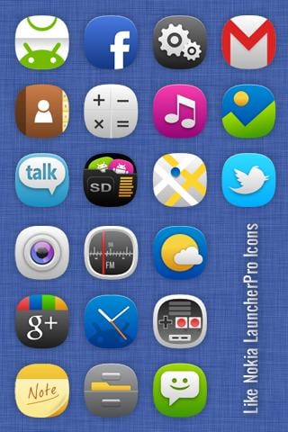 L Launcherpro icons截图2