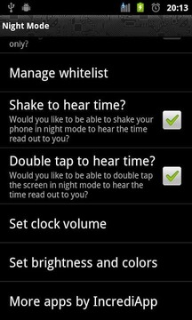 Night Mode Trial (Night Clock)截图