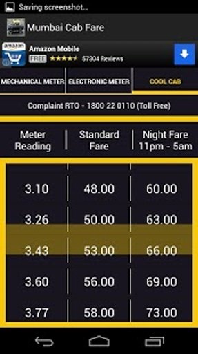 Mumbai Cab Taxi Fare截图3