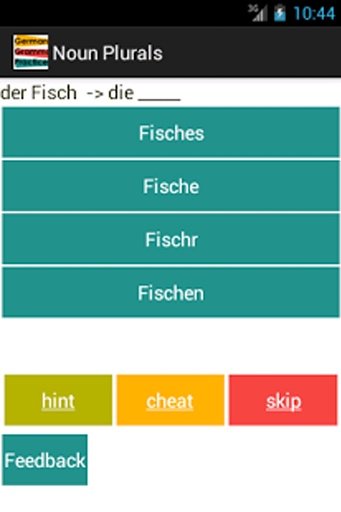 German Grammar Practice截图8