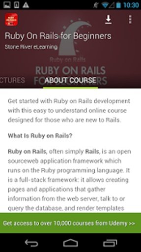 Learn Ruby On Rails by Udemy截图9