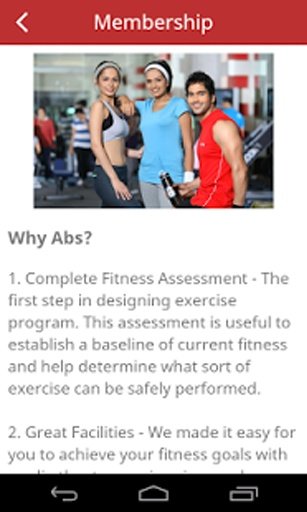 Abs Fitness &amp; Wellness Club截图1