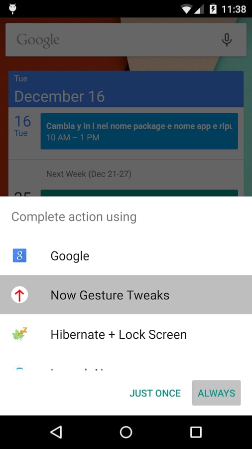 Now Gesture Tweaks Free截图8