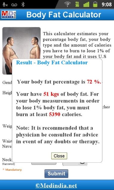 身体脂肪计截图4