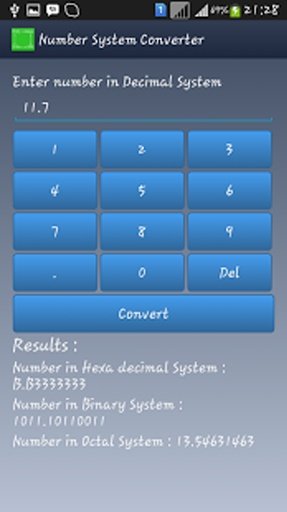 Number System Converter截图7