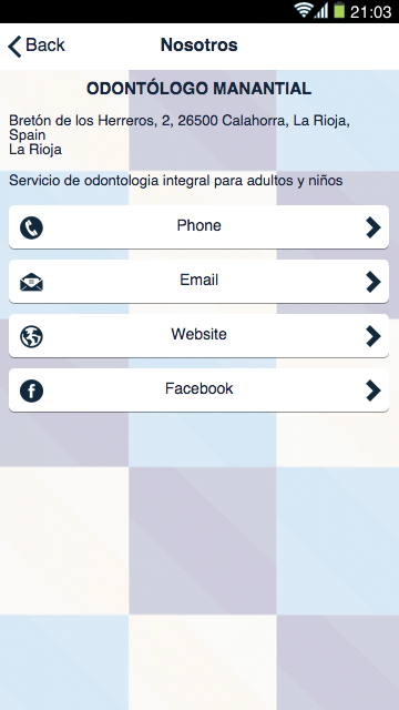 Odontología Manantial截图9