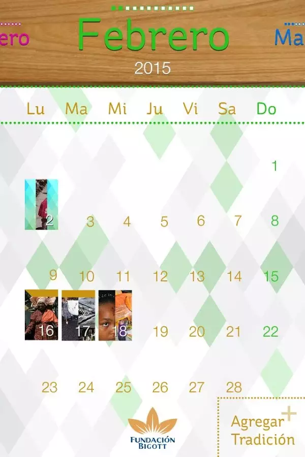 Calendario Fundación Bigott截图3