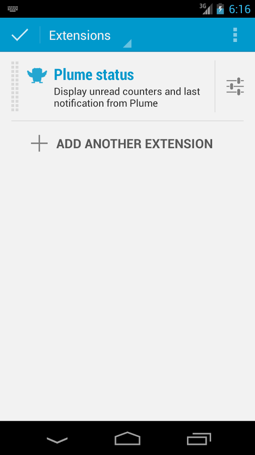 Plume extension for DashClock截图4