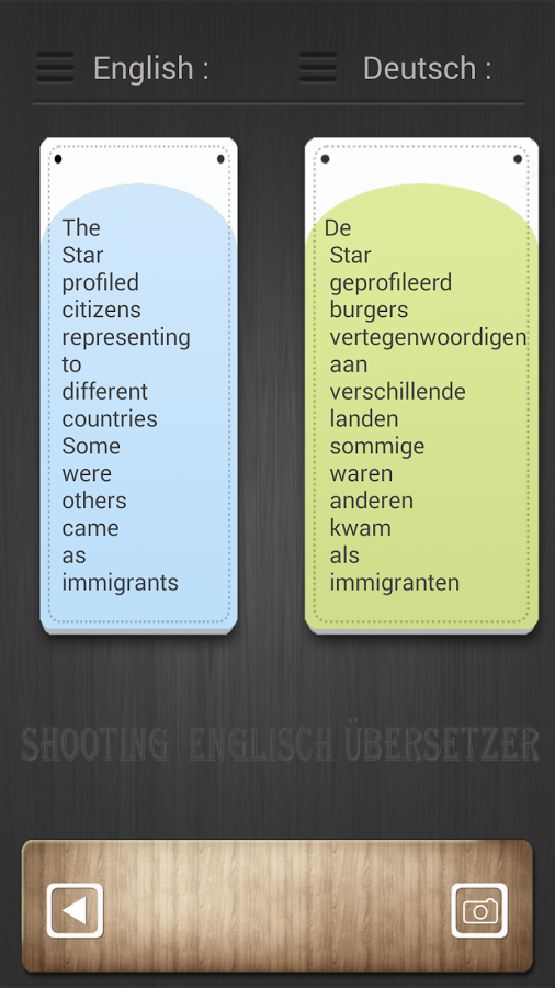 Shooting Englisch Übersetzer截图7