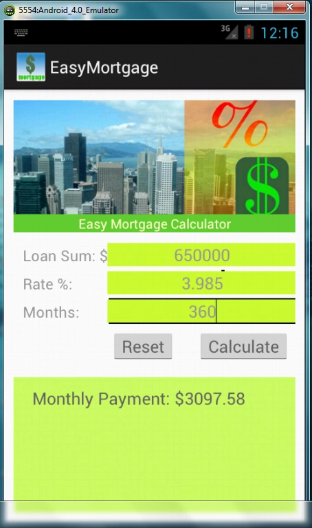 Easy Mortgage Calculator FREE截图5