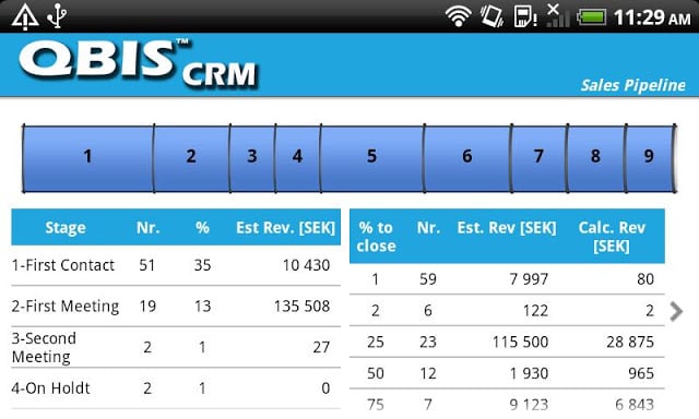 QBIS CRM Android截图1