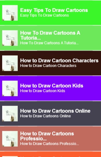 Draw Cartoons截图1