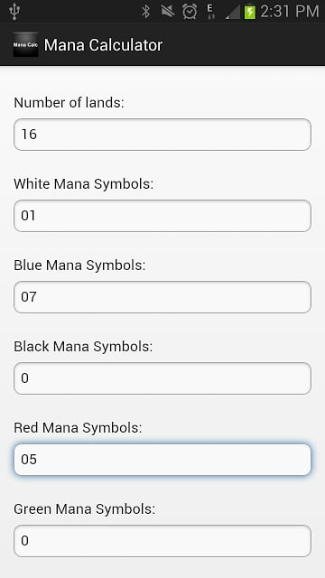 MTG Mana Calculator截图2