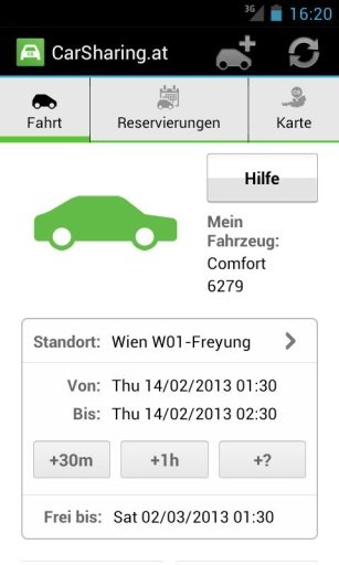 CarSharing.at截图1