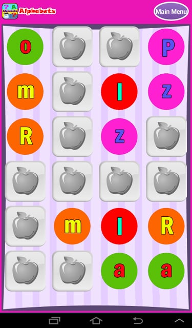 Alphabets - Kids Memory Game截图6