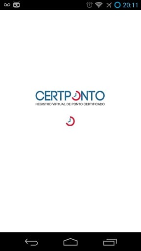 CERTPONTO - Rel&oacute;gio截图1