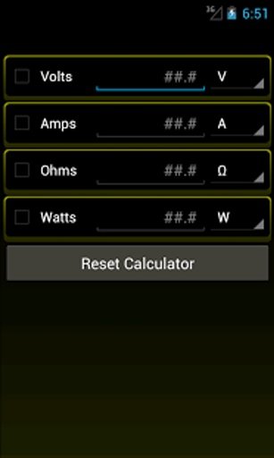 Ohms Law ★ Ad Free Calculator截图1