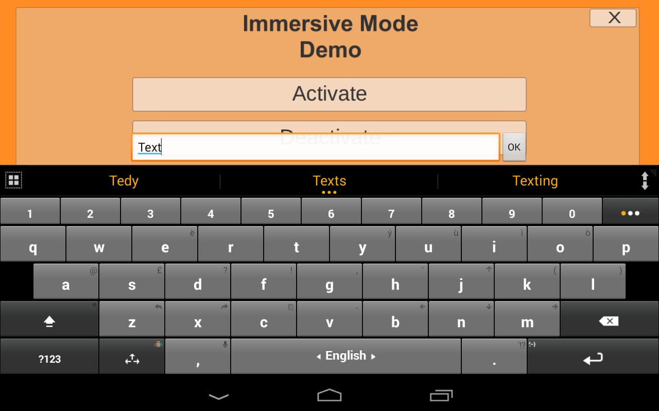 Immersive Mode - Unity P...截图5