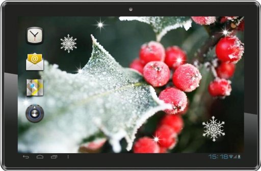 Red Berries Winter LWP截图1