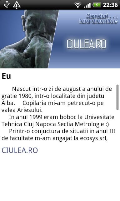 Ciulea's Blog截图1