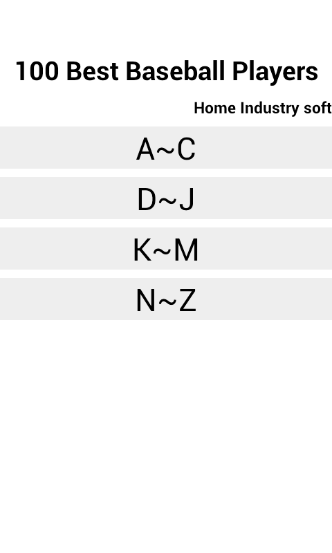 100 Best Baseball Player...截图5
