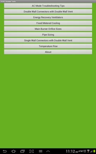 HVAC Answer Tools截图5