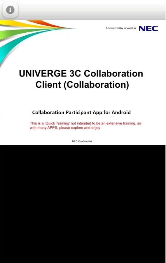 UNIVERGE 3C Collaboratio...截图4