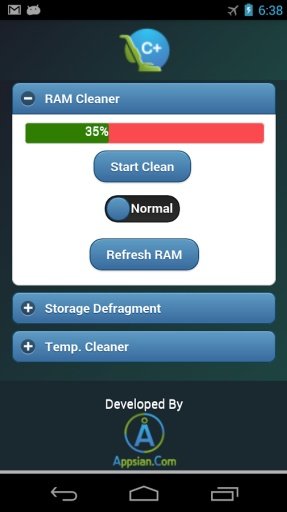 C+ Android Booster RAM Cleaner截图3