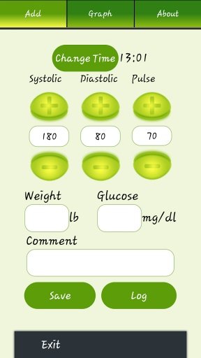 Blood Pressure(BP) Log Diary截图6