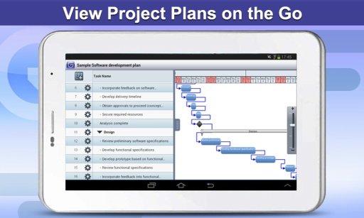 Gantt Pro HD - Plan Reader截图3