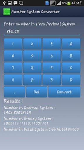 Number System Converter截图4