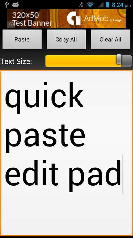 Quick Paste Edit Pad截图3