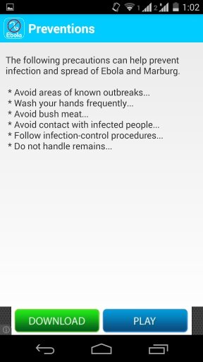 Ebola Test and Preventions截图3