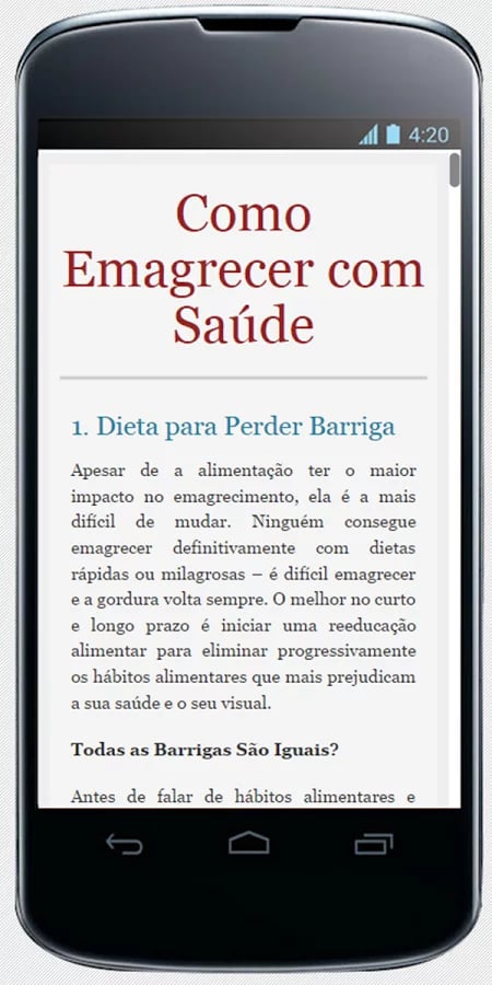 Como Emagrecer com Sa&uacute;de截图1